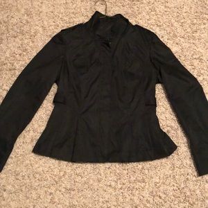 black jacket